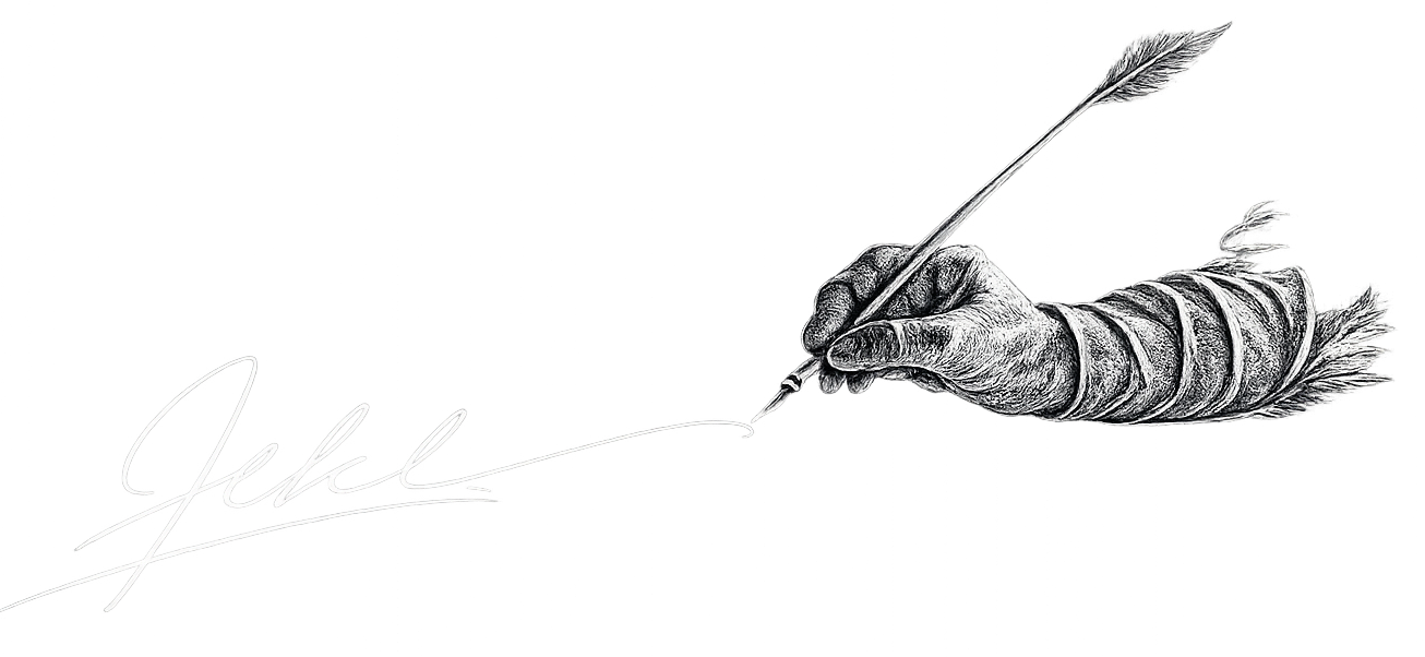 Signature hand with pen